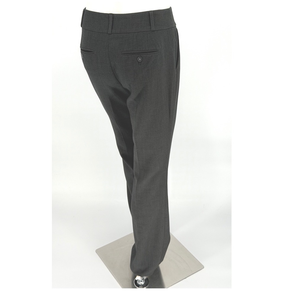 LOFT Julie Boot Cut Trousers Charcoal Gray Women's 6 Career Pants Academia 98-07 - Picture 12 of 13